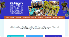 Desktop Screenshot of msobrnice.cz